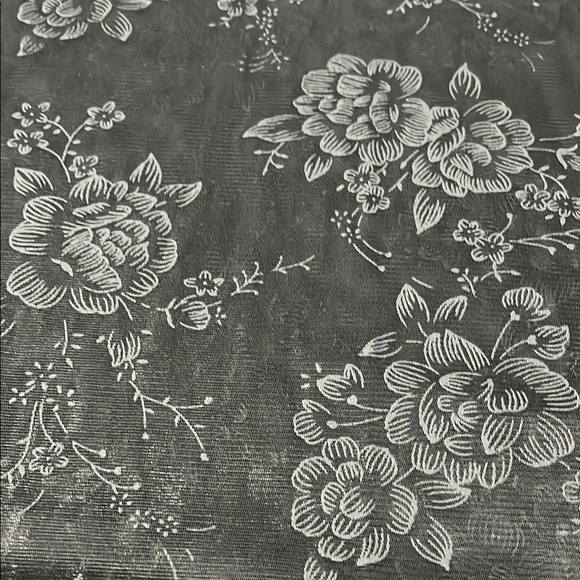 PENNINGTONS Plus size Black Sheer Floral print Top size 2X - Picture 9 of 9